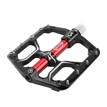

4 color Sealed Bike Pedals CNC Aluminum Body For MTB Road Cycling 3 Bearing Bicycle Pedal Aluminium Alloy Bearing Bicycle Pedal