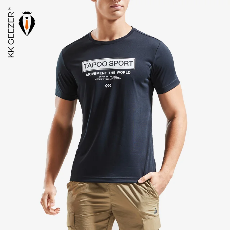 

Men T-shirt White 2019 Casual Tee Shirts Summer Short Sleeve Fashion Design Slim Fit T shirts Tops Brand Black O-Neck Plus Size