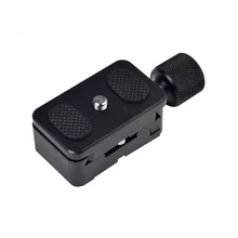 Photo Studio Accessories K30 Digital Camera 2 in 1 Set 30mm Quick Release Plate + Metal Clamp for Benro Arca Swiss Kirk Tripod