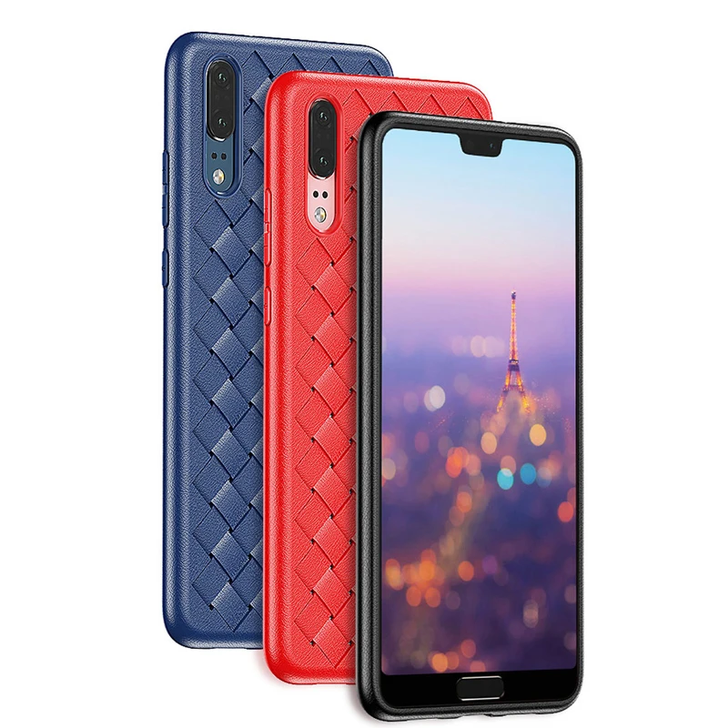 Luxury Grid Case For Huawei Y7 Y6 Y5 Y3 2017 Y9 Prime Y7Pro 2018 2019 P20 Lite Plus Ultra Thin Silicon Phone Cases |