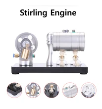 K-005 Stirling Steam Engine Model with 116ml Heating Boiler and Alcohol Lamp