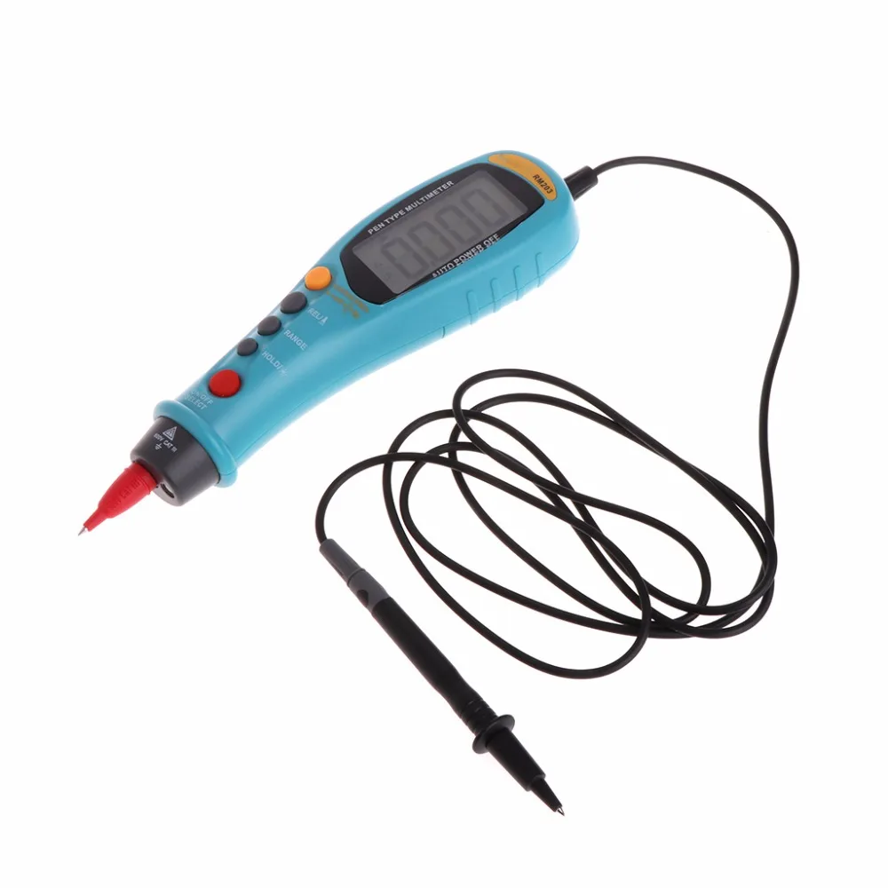 

RM203 Pen Type Digital Multimeter Auto-Range True RMS NCV 6000 Counts AC/DC Counter Tester Tools