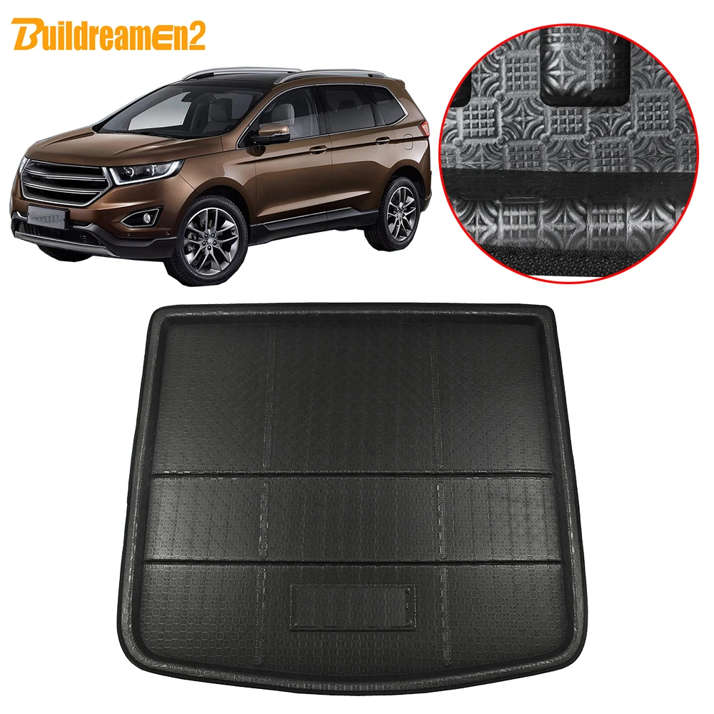 Rear Trunk Cargo Mat Boot Liner Floor Tray Carpet For Ford Edge 2015 2016 2017