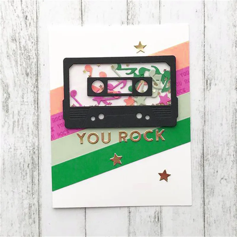 

22Pcs 11*16cm New Clear Music Tapes Alphabe Stamps Card Scrapbooking Albumt Embossing Craft Silicone Transparent