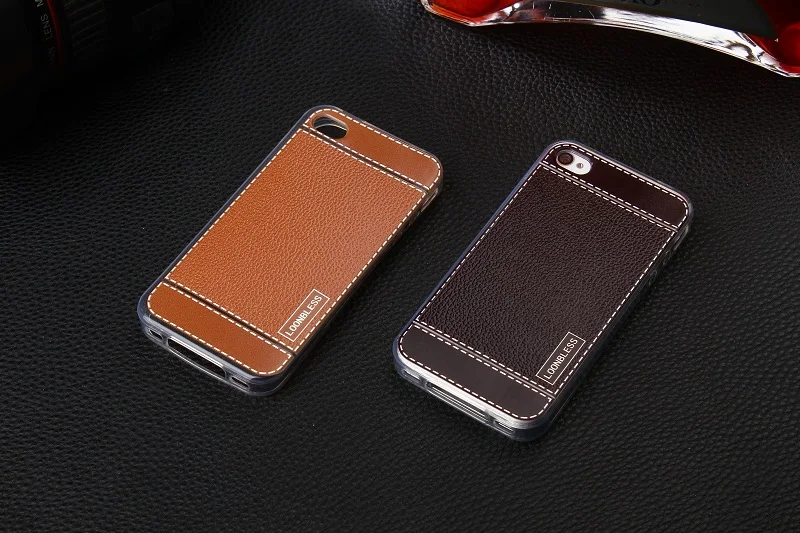 Loonbless Капа чехол для iPhone 4 4S телефон caso для iPhone 4S крышка полоса рельеф мягкий силиконовый coque fundas чехол кожа