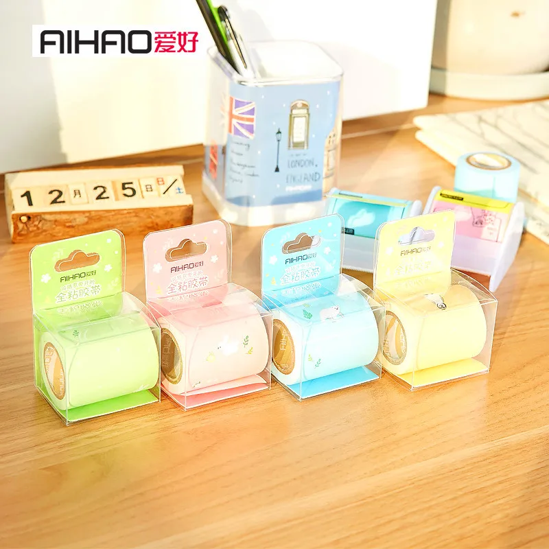 AIHAO Brand Cute Floral Memo Pad School Students Children Mini Portable Sticky Note Pads