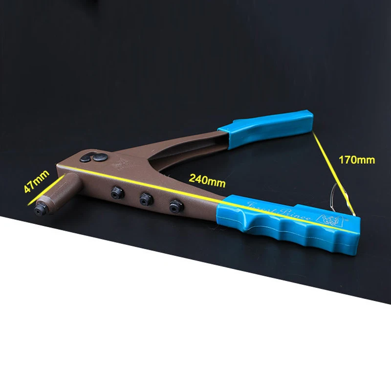 

Double pull riveting household multifunctional tool manual core pulling riveter gun heavy riveting manual riveting gun