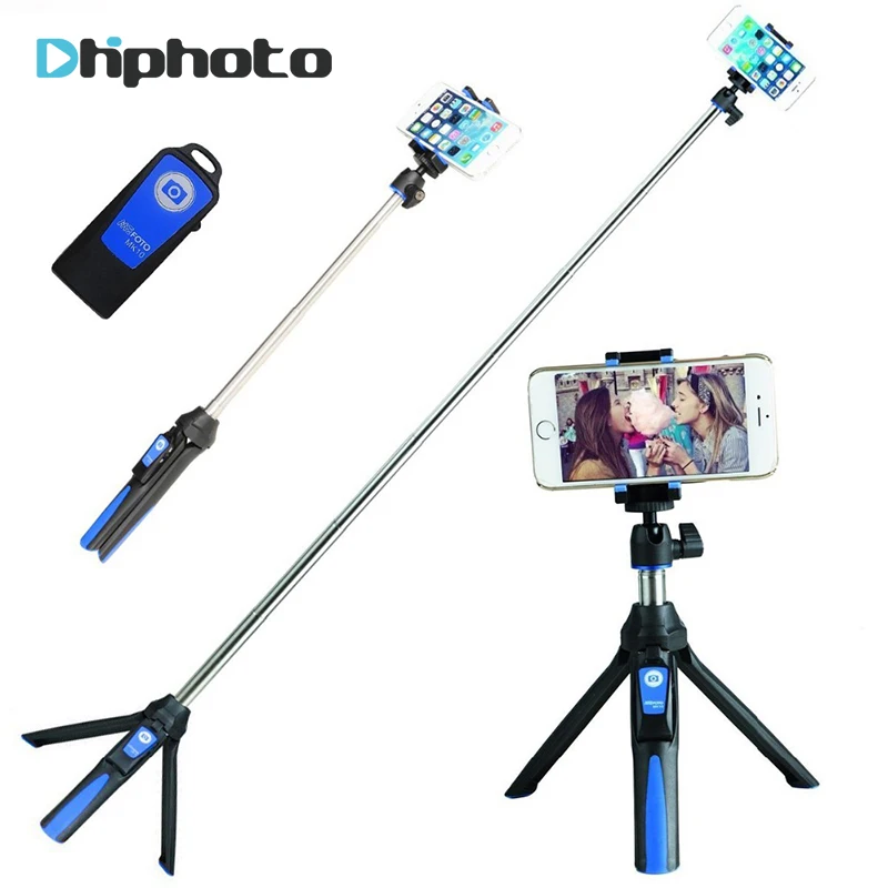BENRO 33inch Handheld Tripod Selfie Stick 3 in 1 Bluetooth Extendable Monopod Selfie Stick Tripod for