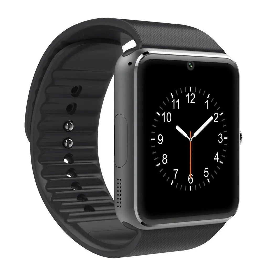 GT08 Bluetooth Смарт-часы телефон наручные часы для Android и iOS с поддержкой камеры SIM TF карта унисекс смарт-браслет