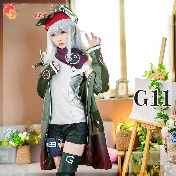 Аниме! Новинка 2018 хит игровой костюм для девочек G11 боевой Униформа карнавальный