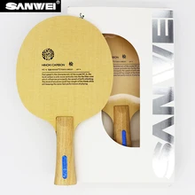 SANWEI HC6S Hinoki углеродное лезвие для настольного тенниса/лезвие для пинг-понга/бита для настольного тенниса