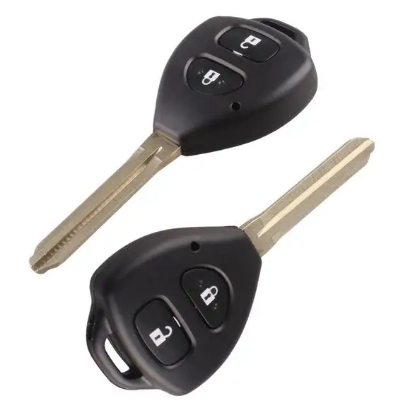 

2 Button Remote Key Shell Case For Toyota Corolla With TOY43 Blade Fob Key Cover