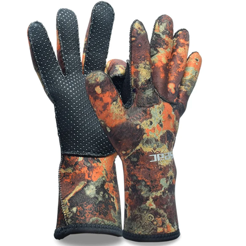Buy Scuba Gloves 3MM Camo fishing diving Neoprene
