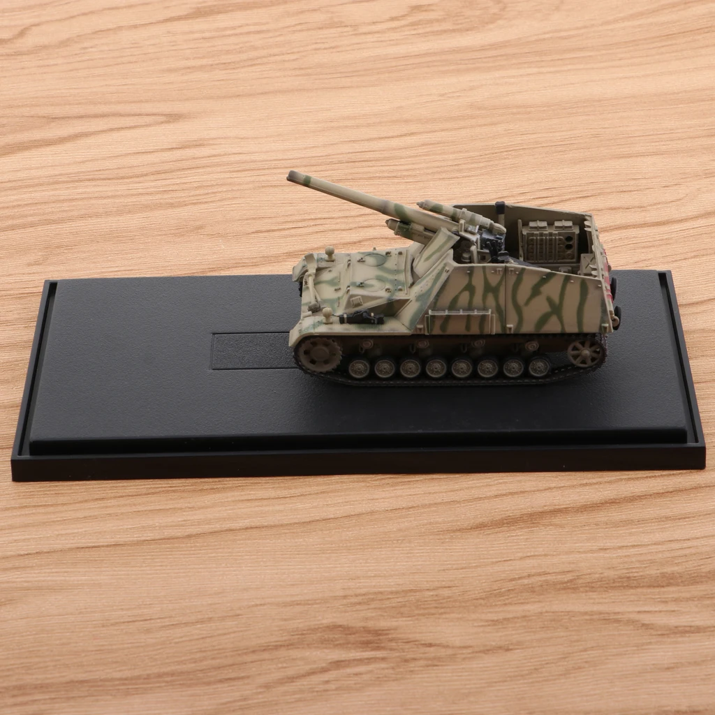 

1/72 Delicate German Sd.Kfz.165 Hummel Tank WWII Military Diecast Vehicle Model Souvenir