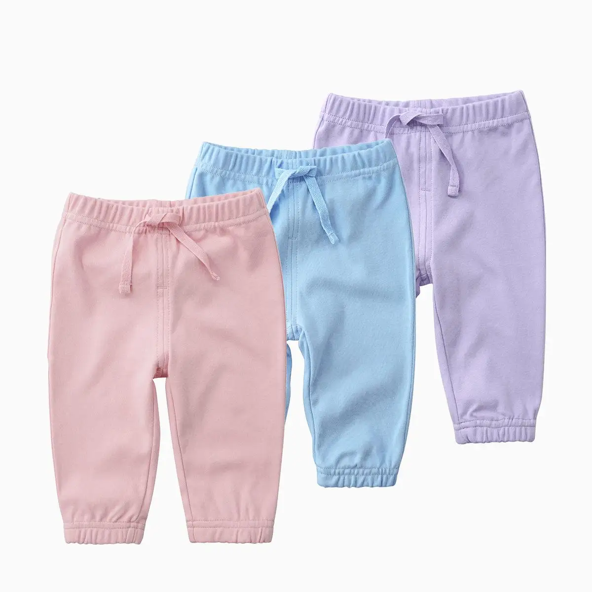 

2019 new bornBaby Pants Drawstring Casual children Leggings soft 100% cotton baby girl dress fashion kid daily infantil