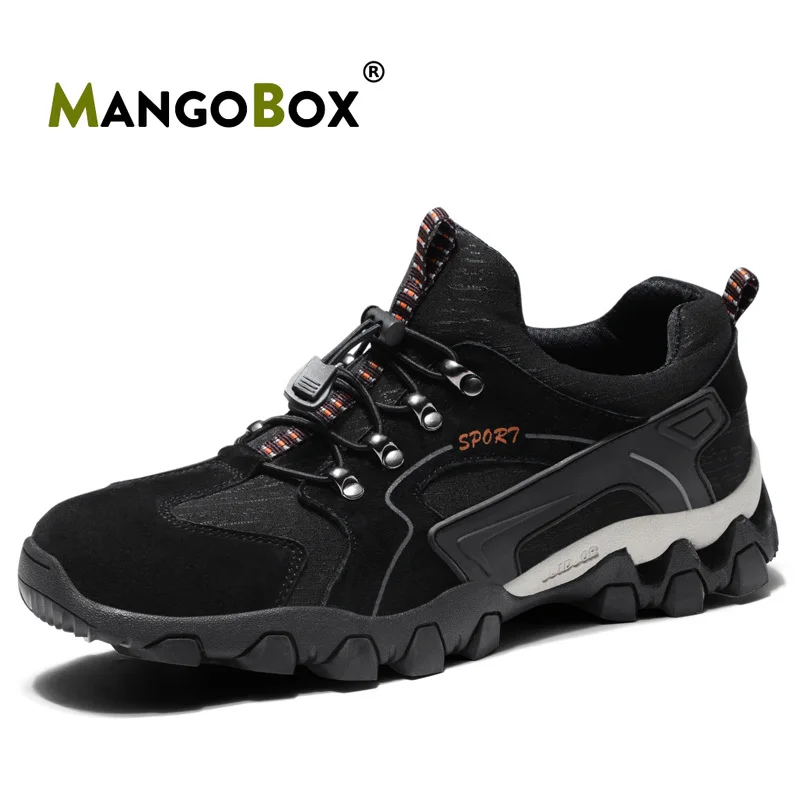 

Super Cool Outdoor Hiking Shoes Hard-Wearing Rubber Men Sport Shoe Non-Slip Rock Climbing Sneaker Top Quality Camping Flat Shoes
