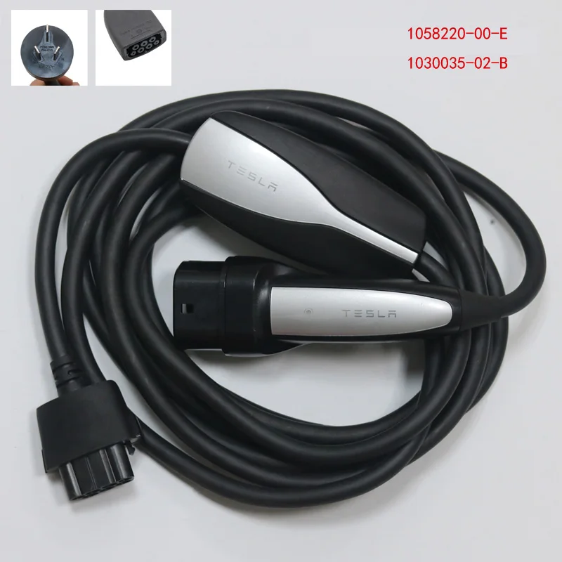 OEM UMC зарядное устройство зарядный кабель для Tesla модель X 1058220-00-E ЕС вилка