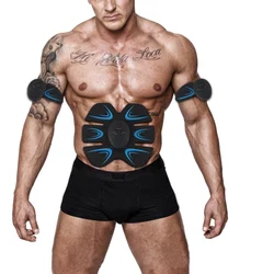 Wireless Abdominal Muscle Trainer Electric Machine Muscle Stimulator ABS EMS Trainer Body Slimming MassagerA Wireless Abdominal Muscle Trainer Electric Machine Muscle Stimulator ABS EMS Trainer Body Slimming MassagerA