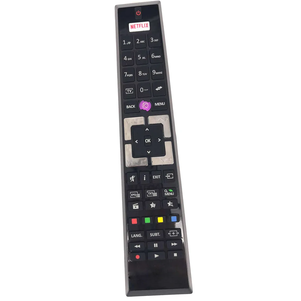Заменить RCA4995 для TENSAI ТВ Telefunken/конкретных эденвуд ТВ удаленного Управление TE43404G37Z2P TE32287B35T светодиодный ТВ NETFLIX
