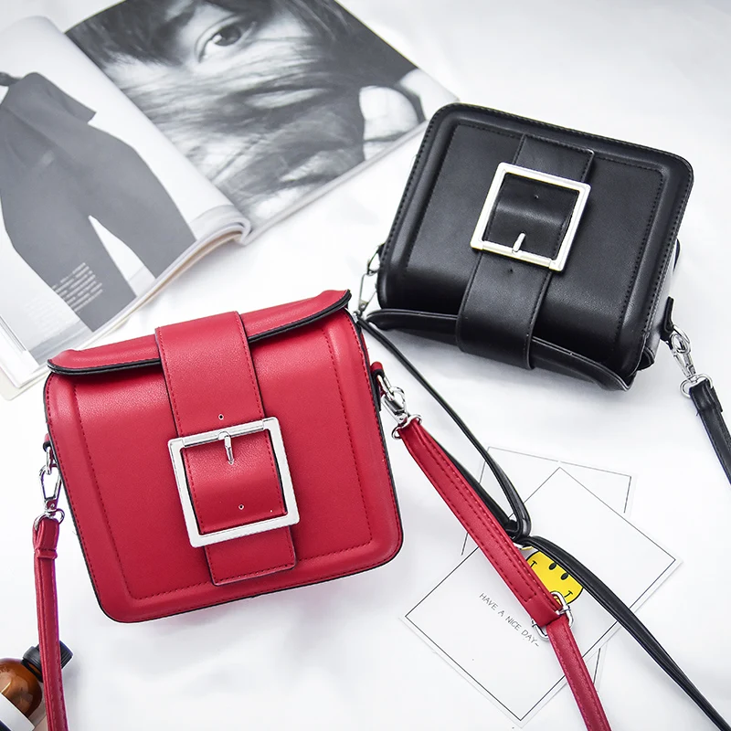 

women's bags shoulder bag Korean version of the PU leather shoulder messenger crossbody bags for women women messenger bags