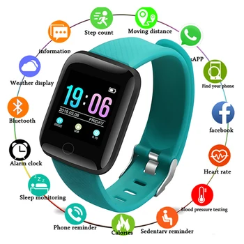 

Men Smart Watches Women Waterproof Smart Watch Heart Rate Monitor Blood Pressure Functions Sports Watch for IOS Android+BOX 2020