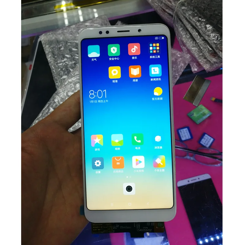 Высокое качество для Xiaomi Redmi 5 Plus/Redmi Note 5/Redmi Note 5 Pro ЖК-дисплей+ кодирующий преобразователь сенсорного экрана в сборе Замена
