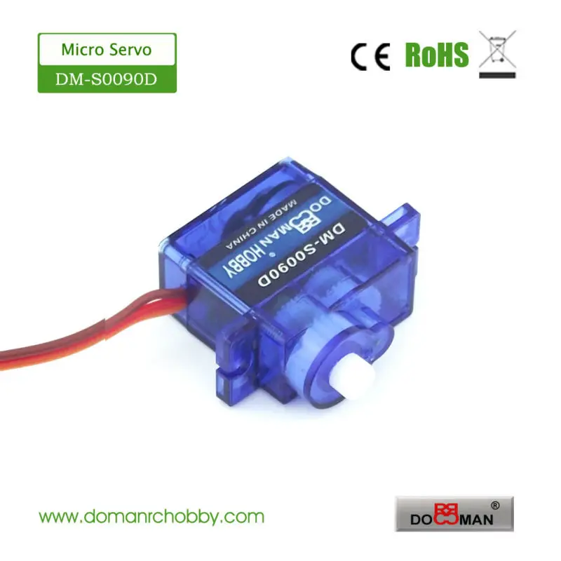

100pcs/lot DOMAN RC DM-S0090D 9g/0.08s/1.6kg micro servo