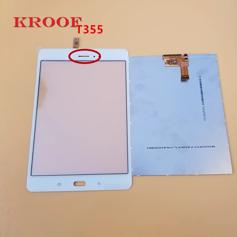 

For Samsung GALAXY Tab A 8.0 T350 SM-T350 T355 Touch Screen Digitizer+LCD Display Touch Screen Digitizer Sensors