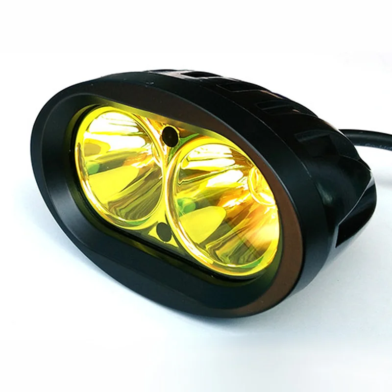 12v24v 20 Вт супер яркий светодиодный прожектор вождения мотоцикла светодиодные