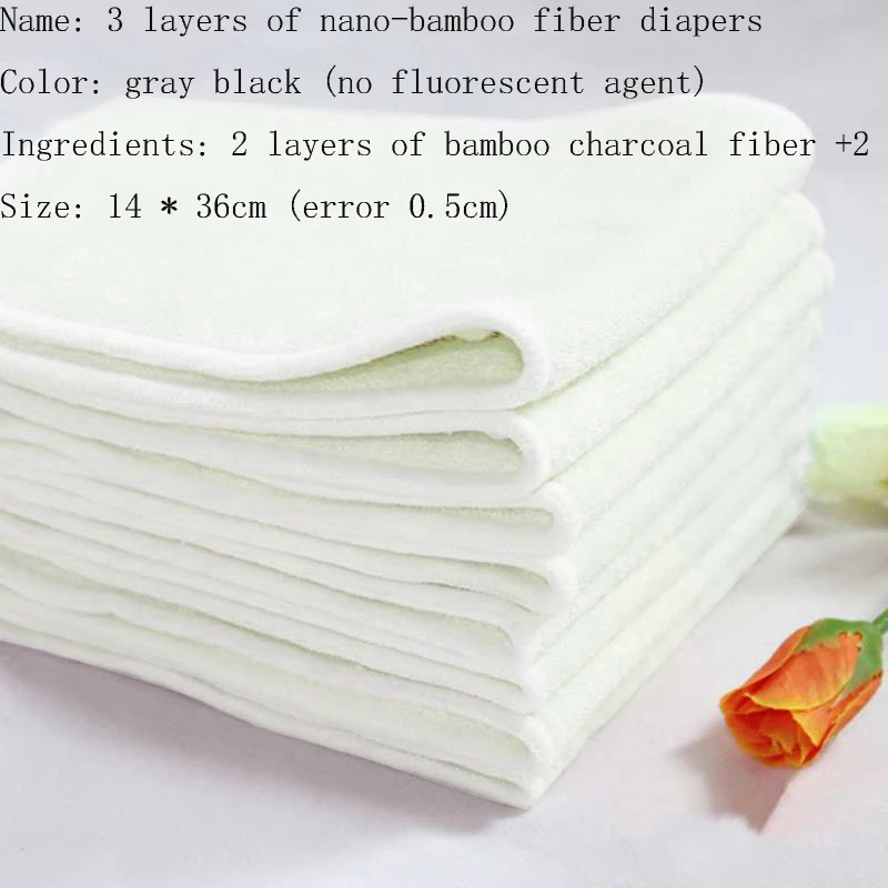 Новые Многоразовые моющиеся вкладыши для настоящих карманных детские пеленки, подгузник для подгузников 0-36 м P1