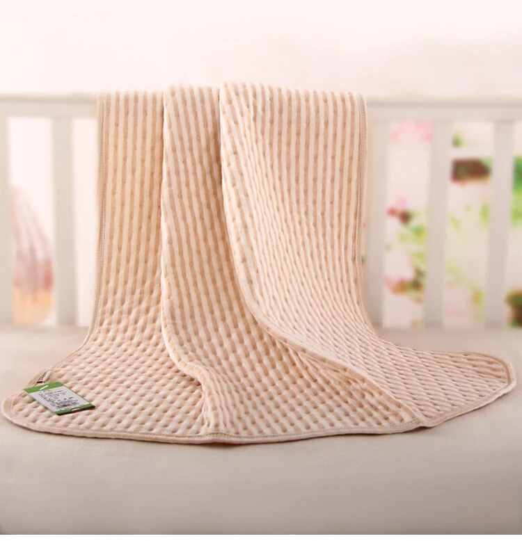 

Baby Changing Mat Waterproof Diaper Nappy Urine Pad Cover Natural Organic Cotton Stroller Bed Sheet for Newborn Infant Portable