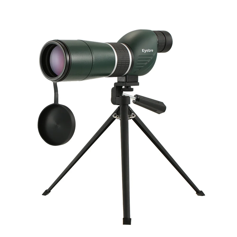 

Eyebre Hunting Telescope 20-60x60 Straight/Angled Spotting Scope with Tripod Portable Travel Scope Monocular Telescope with Case