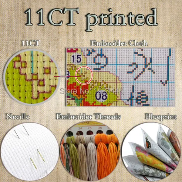 Sailng чайки корабль Счетный принт на ткани DMC 14CT 11CT DIY Вышивка крестиком наборы для рукоделия Наборы для вышивания декор картины лодка