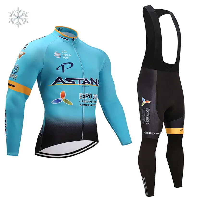 6 Long Sleeve Winter Thermal Fleece Super Warm Bicycle Cycling Clothing