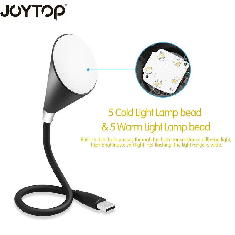 

JOYTOP USB Bluetooth Speaker Touch Switch Multifunctional Dual Color LED Lamp USB Table lamp Desk lamp with bluetooth altavoz