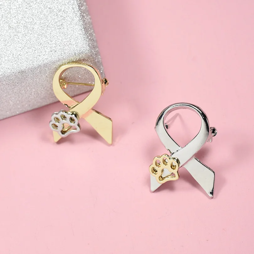 

Scarf Shaped with Dog Hollow Paws Cat Kitten Brooch Pins Gold Silver Sweater Pin Badge Gift Jewelry for Women Girl Kids 2019