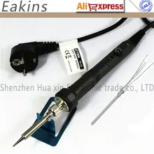 ЕС plug SA-50 AC220V 50 Вт портативный высокоточный постоянный термопласт управляемый паяльник+ нагревательный элемент и наконечник