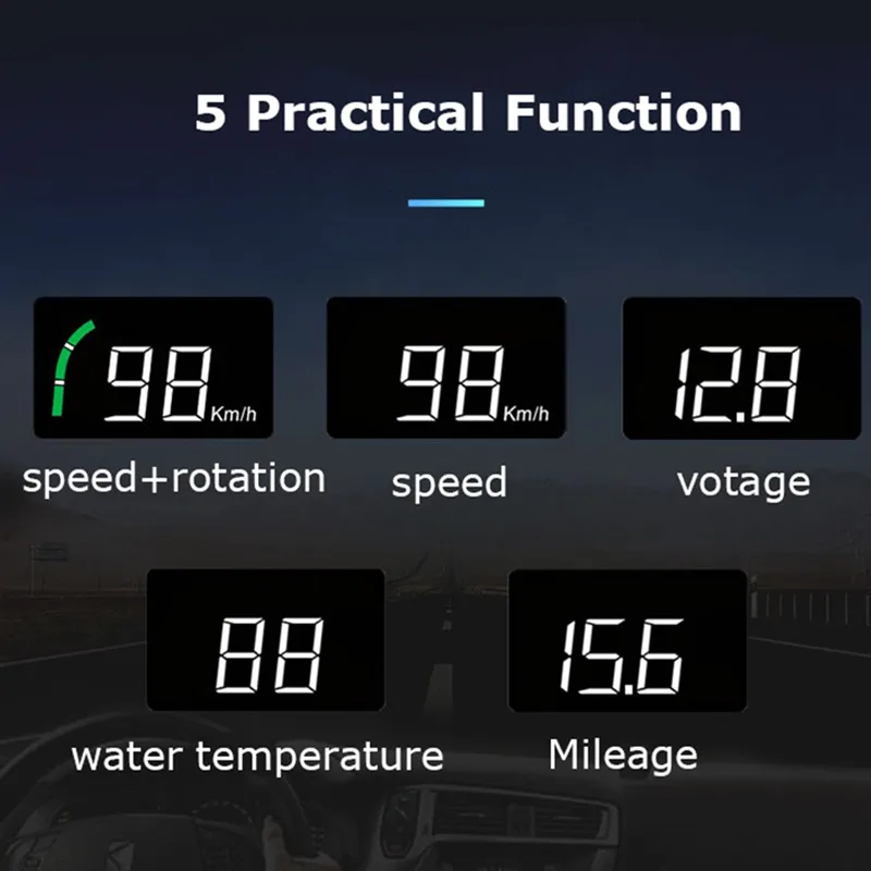 GEYIREN hud c200 Hud Display Car KM/h MPH Auto Electronics Better Than A100s OBD2 Hud windshield Projector display car 2019 GEYIREN hud c200 Hud Display Car KM/h MPH Auto Electronics Better Than A100s OBD2 Hud windshield Projector display car 2019