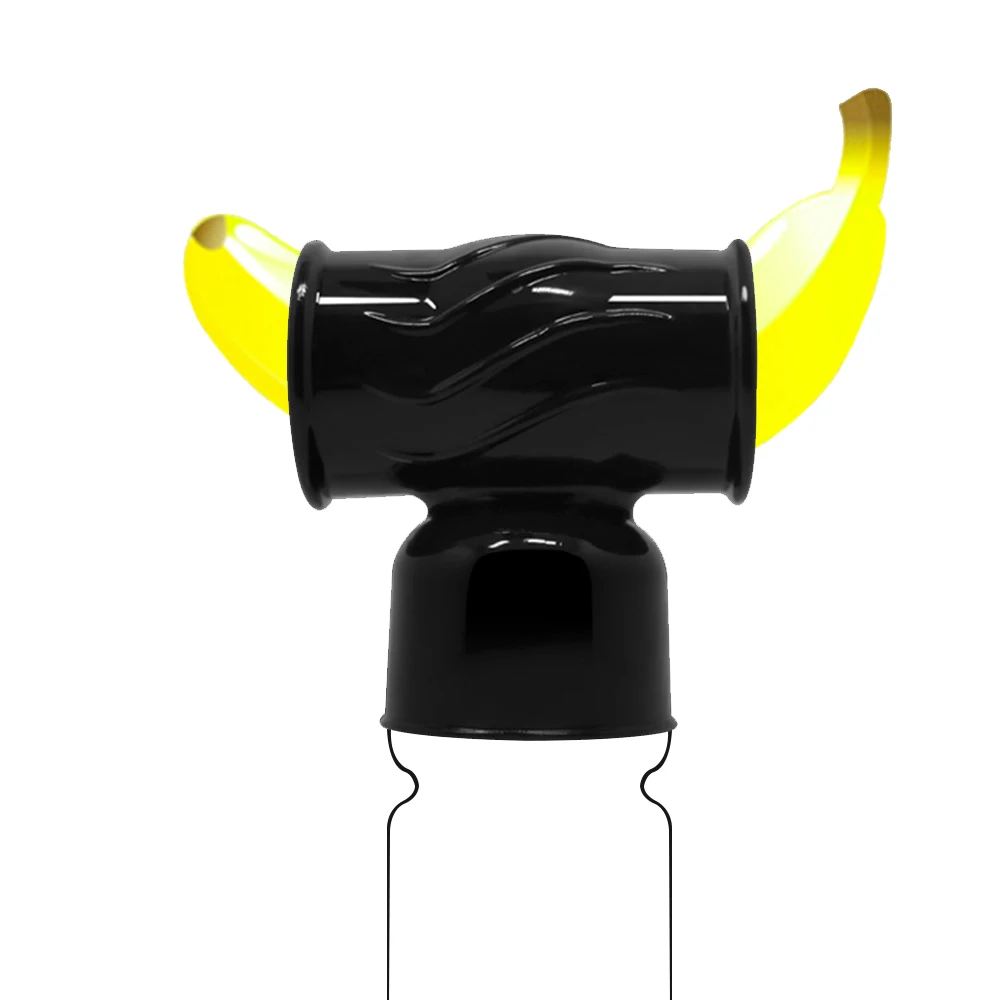 Transparent Big AV Wand Vibrator Headgear Sex Toys Magic Wand Head Accessories Body Massage Clitoris Stimulation Vibrators Caps  (7)