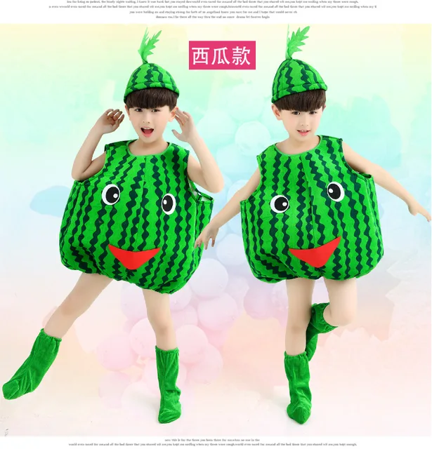 Fruit Vegetables Toddler Fancy Dress Up Costume Baby Outfit Hat Book
