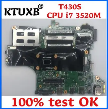 

Lenovo ThinkPad T430S Laptop motherboard CPU i7 3520M DDR3 HM77 100% test work