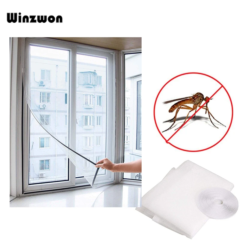 

1.3x1.5M Anti Mosquito Net Window Screen Mesh Curtain Protector Magnetic Fly Mosquito Insect Bug Kitchen Window Screens Mesh Net