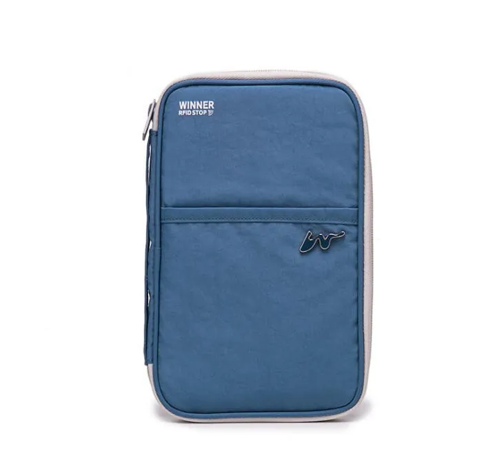 

New Multi Travel Passport Wallet Cover ID Storage Credit Card Holder's Pocketbook Small Plane Travel Portable Wallet Win-5670