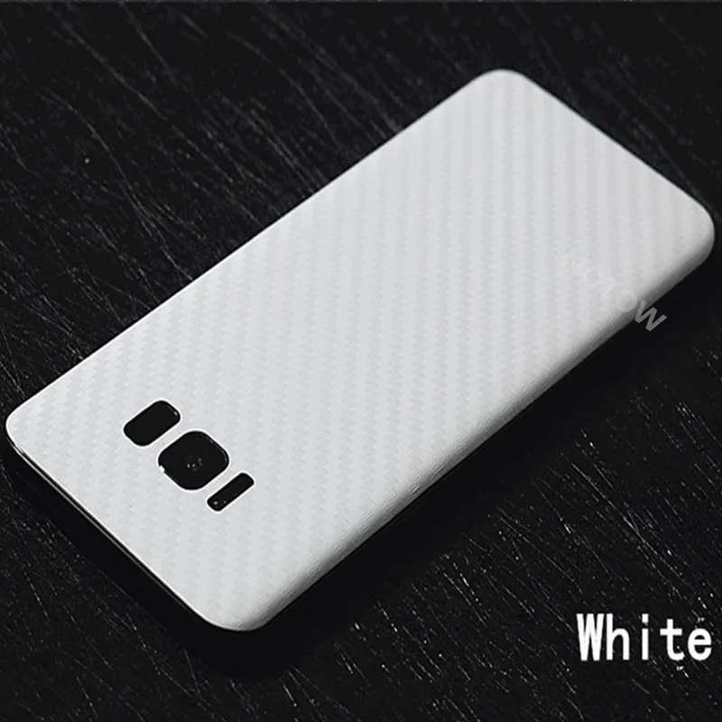NOTOW модная 3D углеволоконная задняя наклейка защитная пленка для Samsung Galaxy s8 /S8plus/s9