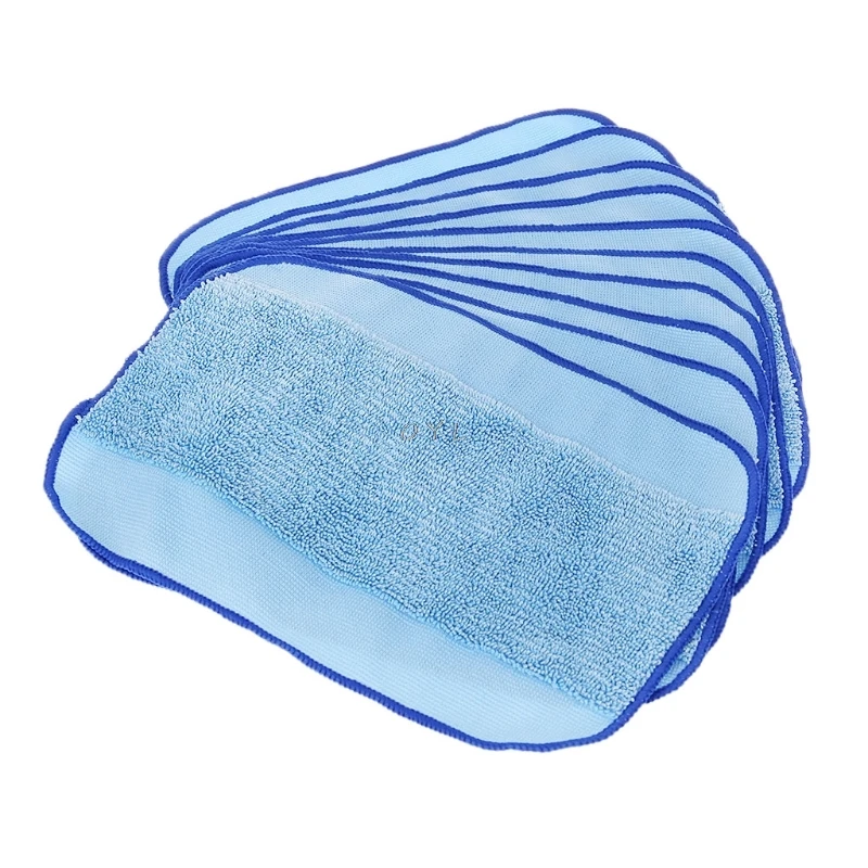 

10pcs/set Pro-Clean Mopping Cloths for iRobot Braava Minit 4200 5200 5200C 380 380 Home Office Cleaning Appliance Parts
