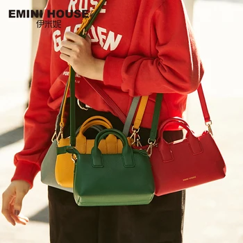 

EMINI HOUSE Genuine Leather Crossbody Bags For Women Luxury Handbags Women Bags Designer Multiple Colors Ladies Shoulder Bag