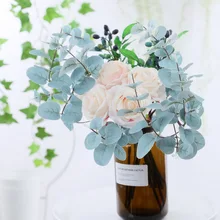 65cm high-grade Eucalyptus leaves Artificial plants fake money grasswedding party Christmas home decoration DIY