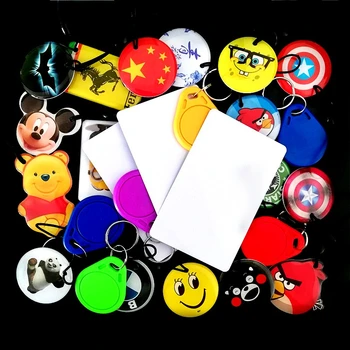 

5Pcs/lot 13.5MHZ UID Changeable S50 MF 1K NFC Card Clone Copy Back door Rewritable Blank RFID Card Chinese Magic Card