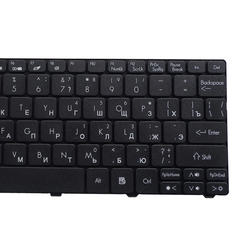  GZEELE RU russian laptop Keyboard for Acer Packard Bell Dot SPT 723 SE SE2 SE3 SC PAV80 black white