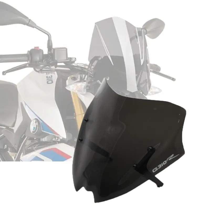 Windscreen appropriate for BMW motorcycle G 310 R G310R 17-18 G310 with logo (G310R) | Автомобили и мотоциклы